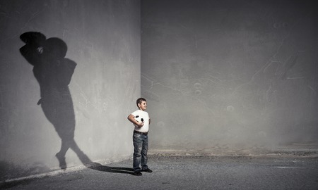 American Football champion . Mixed mediaの写真素材