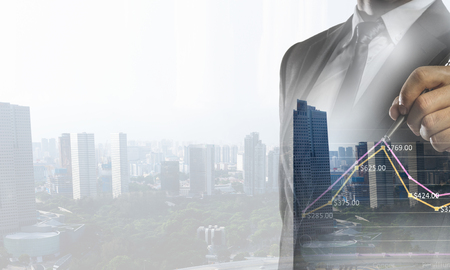 Dynamics of financial growthの写真素材
