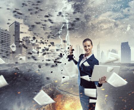 E-business and networkingの写真素材