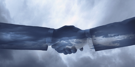 Business handshake as symbol of dealの写真素材