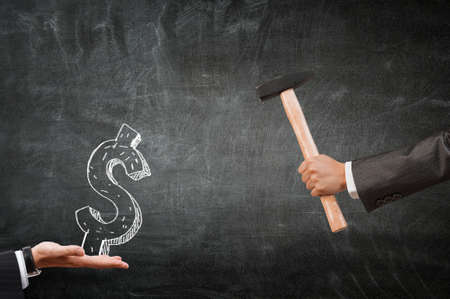 Funds saving conceptの写真素材