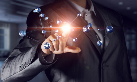 Technologies that connect this worldの写真素材