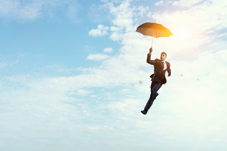 Happiness as state of mindの写真素材