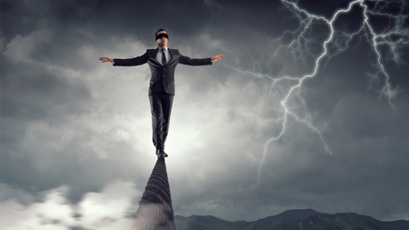 Risky and determined to do it . Mixed mediaの写真素材