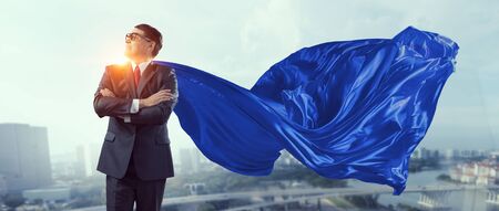 On guardiance of your interests . Mixed mediaの写真素材