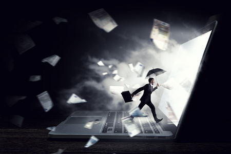 He has done great work . Mixed mediaの写真素材