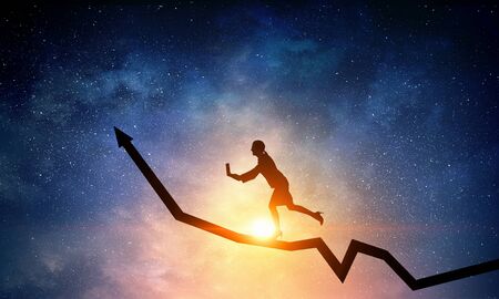 Business on the moveの写真素材