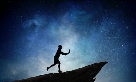 Business on the moveの写真素材