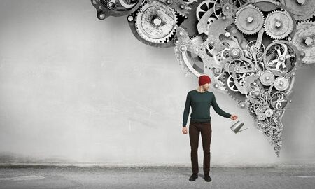 Make it work. Mixed mediaの写真素材