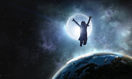 It is bed time. Mixed mediaの写真素材