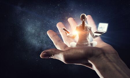 Need help and supportの写真素材