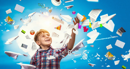 There is so much to learn. Mixed mediaの写真素材