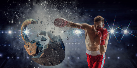 Breaking all safety measures. Mixed mediaの写真素材