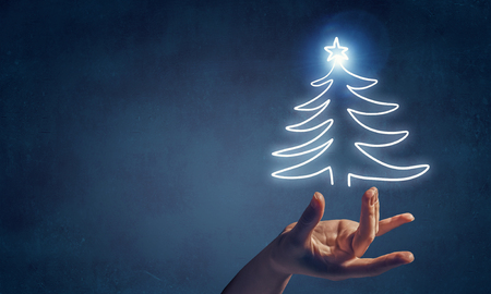 It is Christmas comingの写真素材