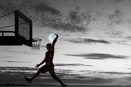 It is game time . Mixed mediaの写真素材