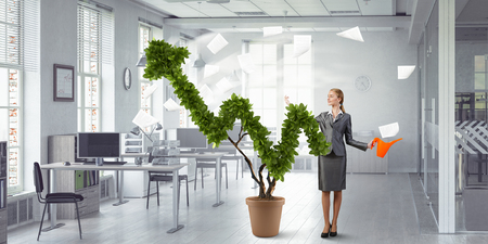 Invest to increase your incomes. Mixed mediaの写真素材