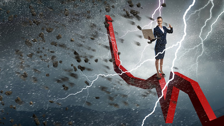 On the verge of magic. Mixed mediaの写真素材