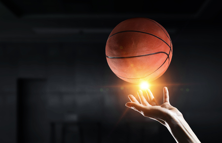 Basketball game conceptの写真素材