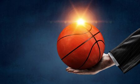 Basketball game conceptの写真素材