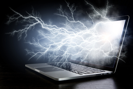 Concept of computer problemの写真素材