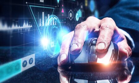 E-business and networking concept