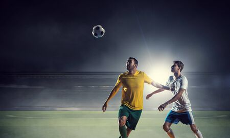 Soccer best moments. Mixed media