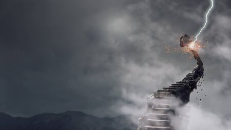 Key to success achievingの写真素材