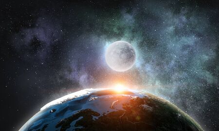 Our unique universeの写真素材