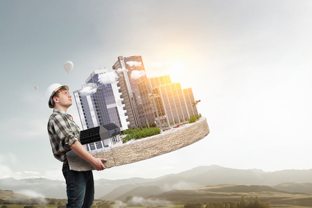 This is gonna be best development project . Mixed mediaの写真素材