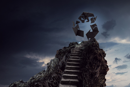 Great idea for success achievingの写真素材