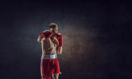 Determined to be winner . Mixed mediaの写真素材