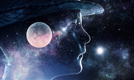 Exploring this great worldの写真素材