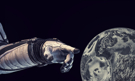 Touching the uniqueness. Mixed mediaの写真素材