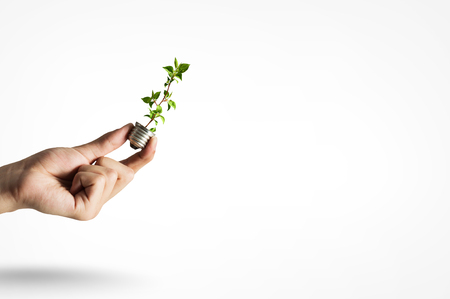 Green energy conceptの写真素材