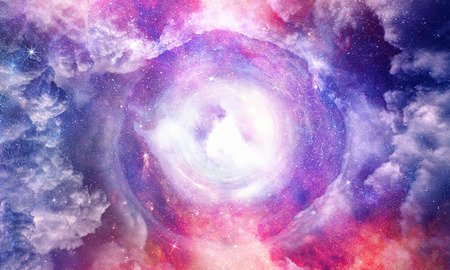 Space planets and nebula