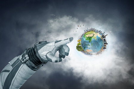 Touching the uniqueness. Mixed mediaの写真素材