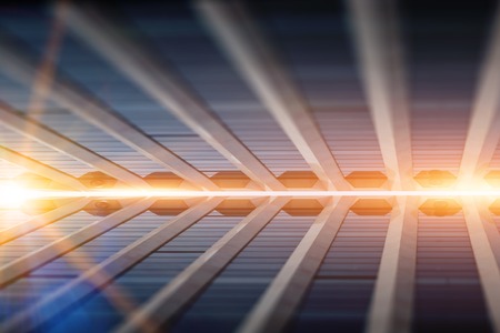 Successful industrial architectureの写真素材