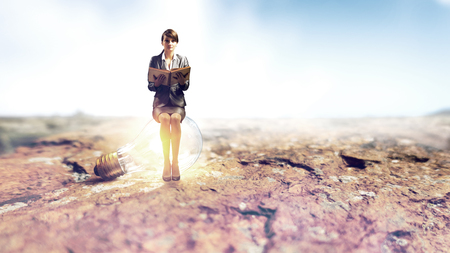 Broaden your mindの写真素材