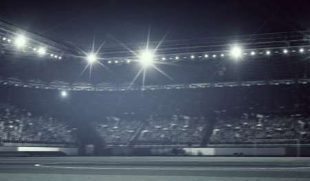 Sport stadium in lights