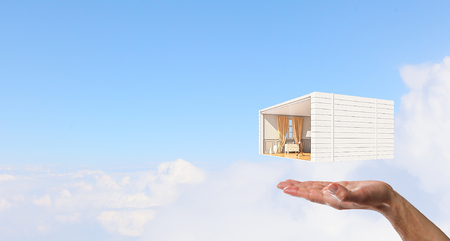 Your dream house design. Mixed mediaの写真素材