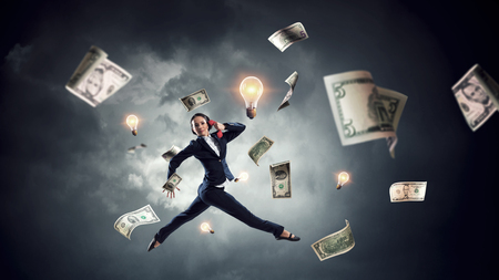 Active sales managerの写真素材