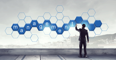 Keywords for effective business concept. Mixed mediaの写真素材