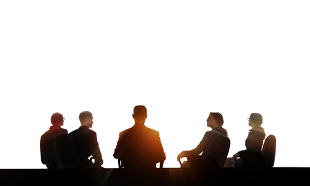 Early morning meetingの写真素材