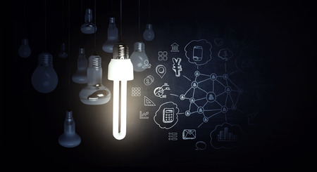 Bright idea in darkness