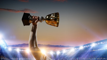 His great victoryの写真素材