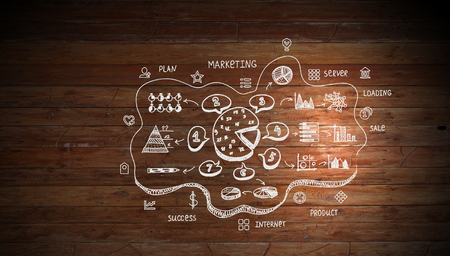 Ideas for success achievingの写真素材