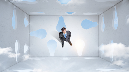 Right decision making concept. Mixed mediaの写真素材