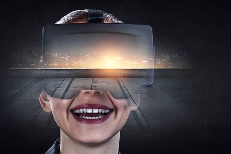 Virtual reality experience and technologies of the future. Mixed media