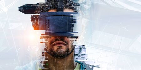 Virtual reality experience. Technologies of the future.