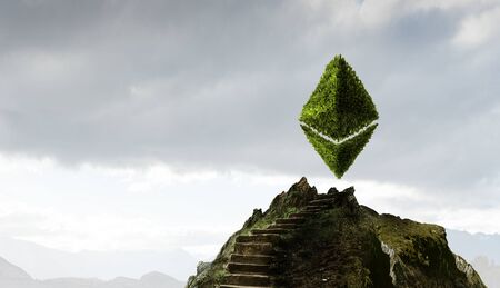 Green concept of crypto currency